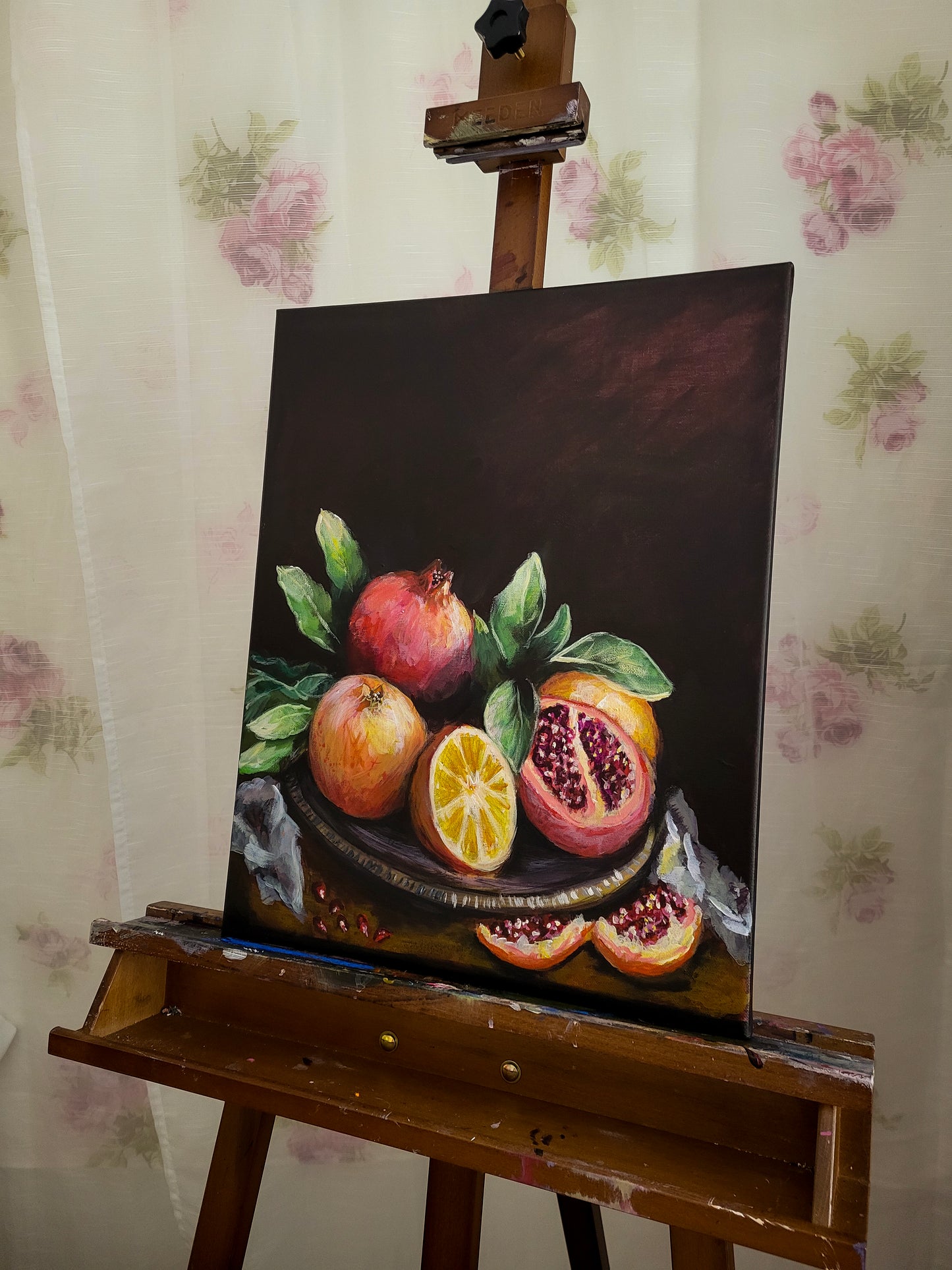 Still Life; Acrylic on Canvas