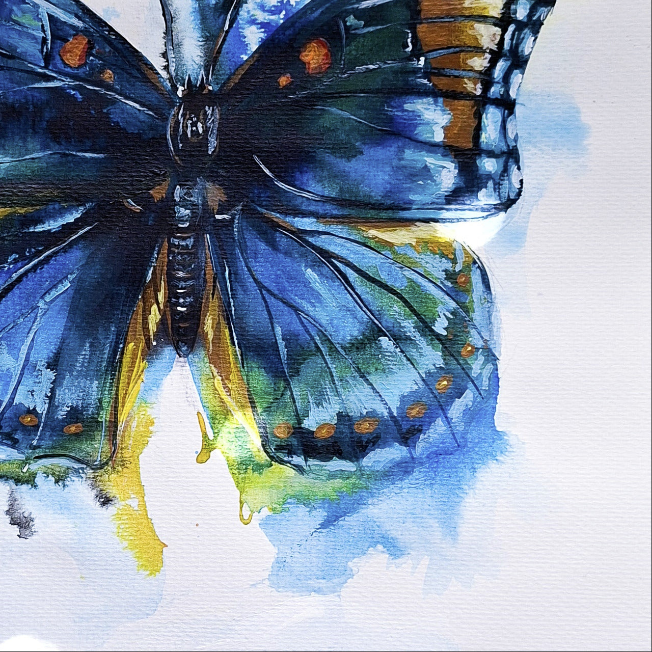 Butterfly; Mixed Media