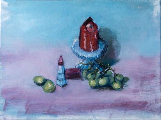 Still Life Study 2; Oil on Canvas