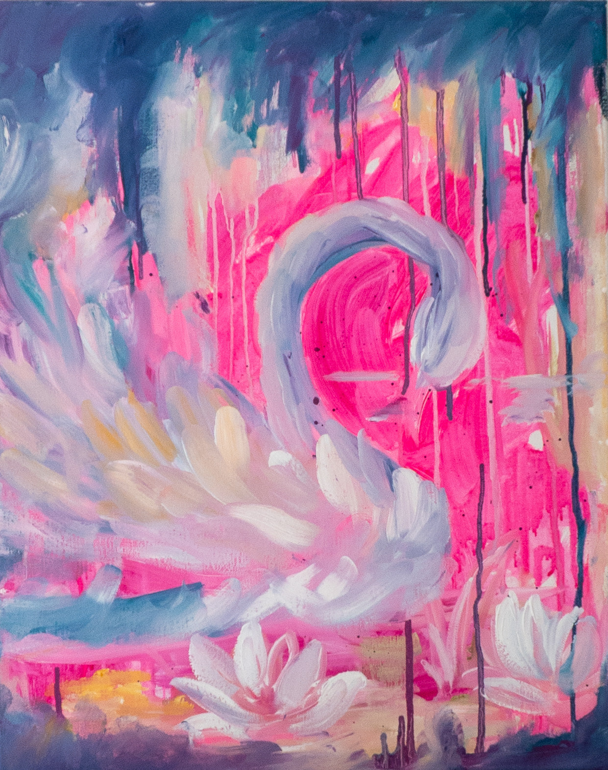 Swan No. 84 (Pink)