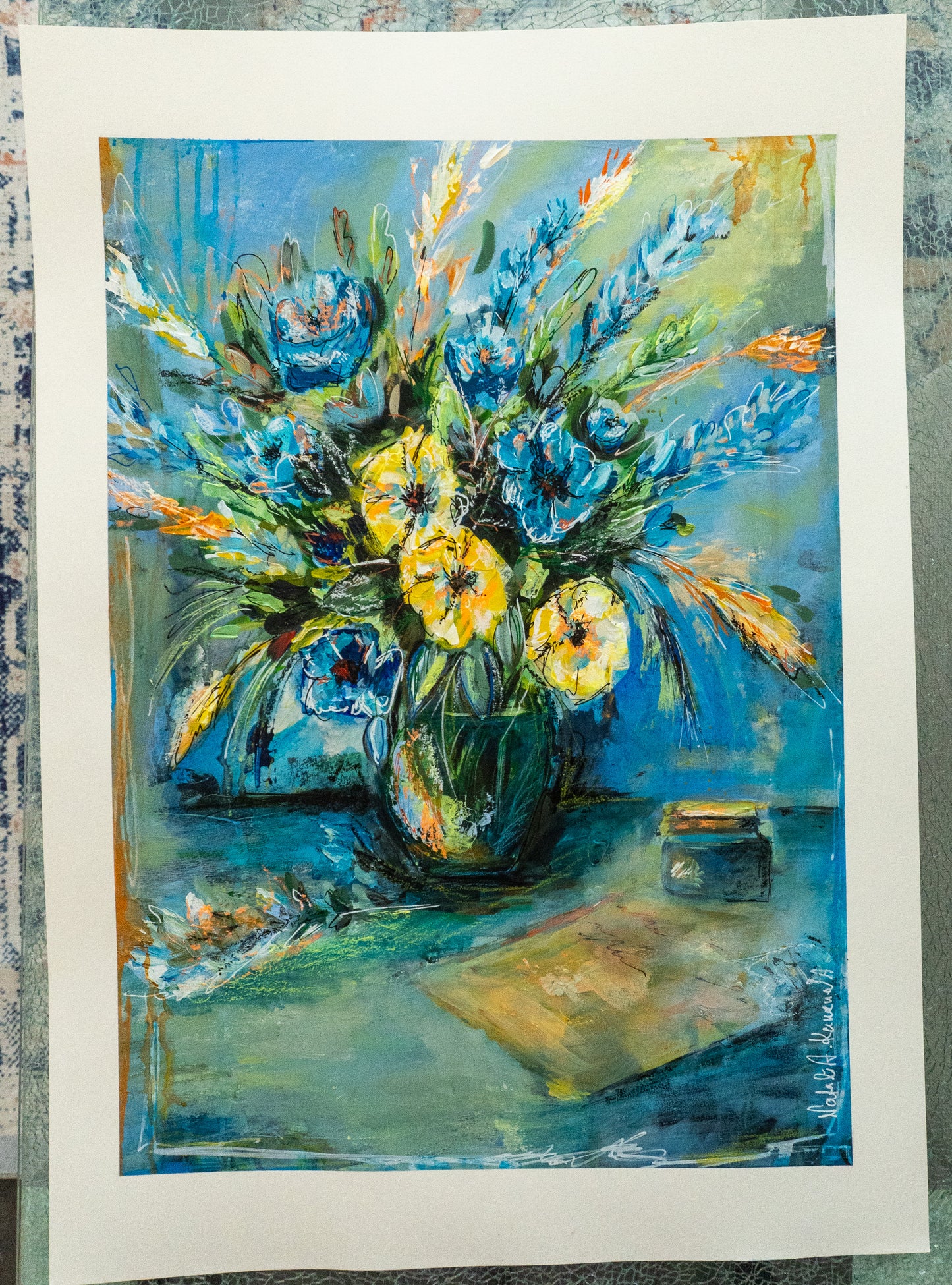 Summer is coming; Mixed Media