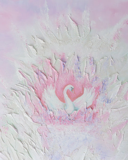 Swan No. 9 (Pink)