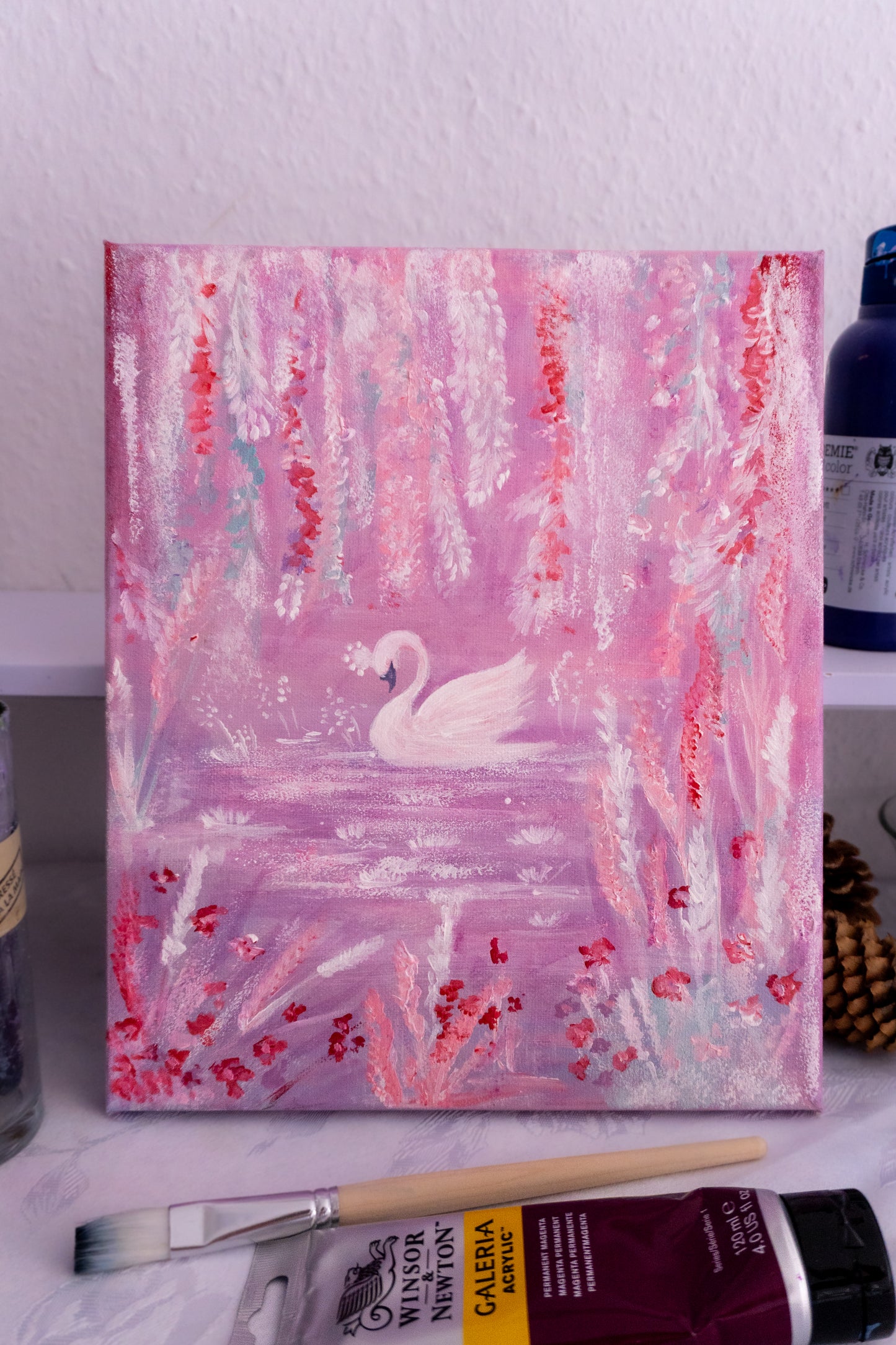 Swan No. 49 (Pink)