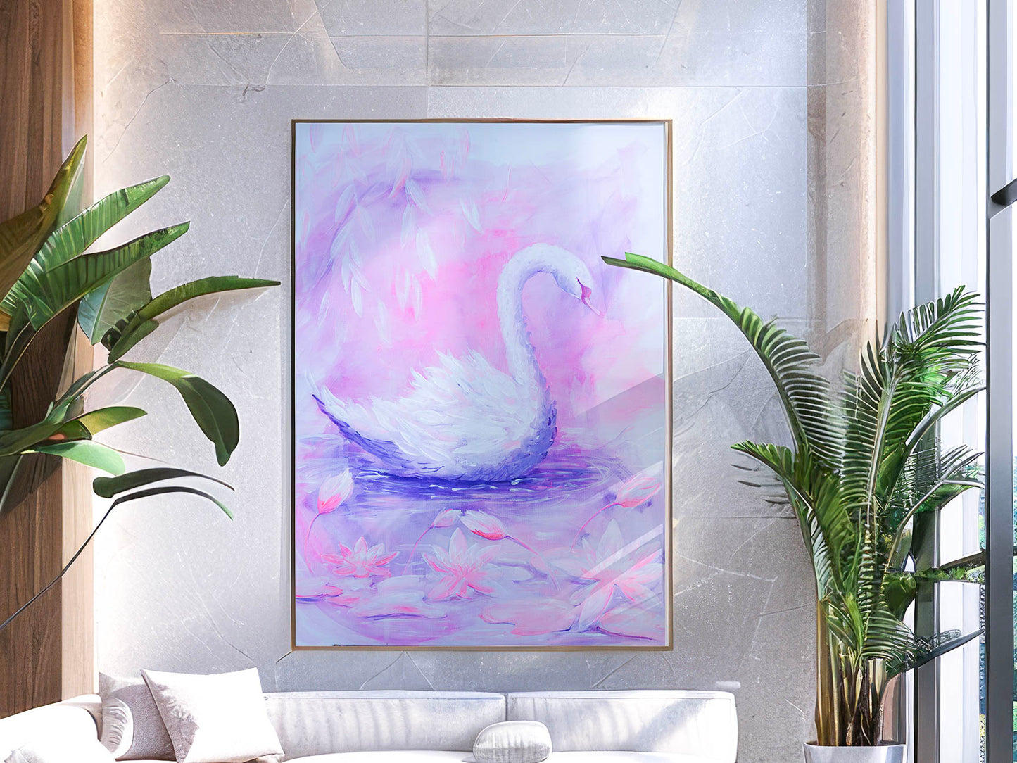 Swan No. 76 (Pink)