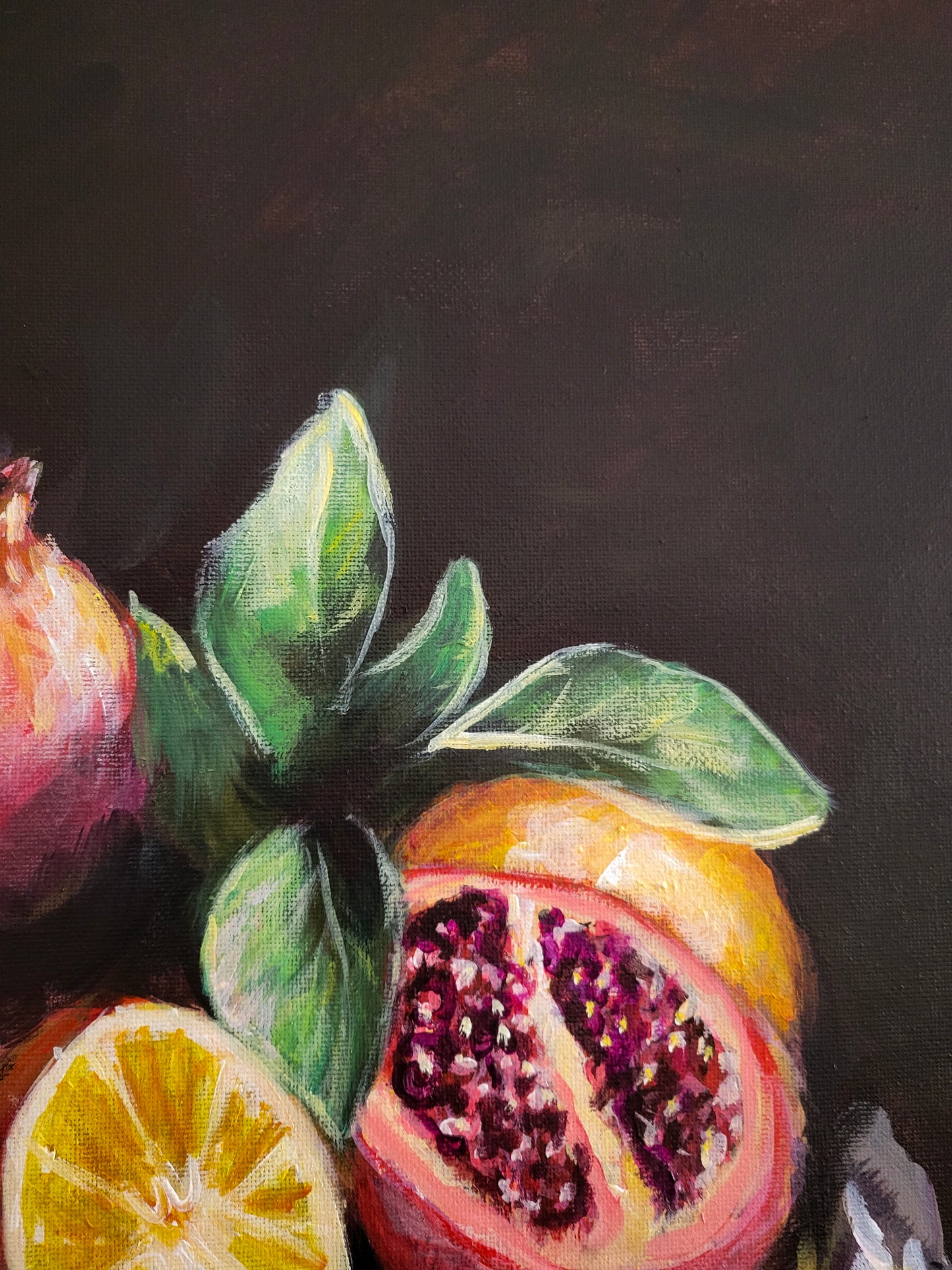 Still Life; Acrylic on Canvas