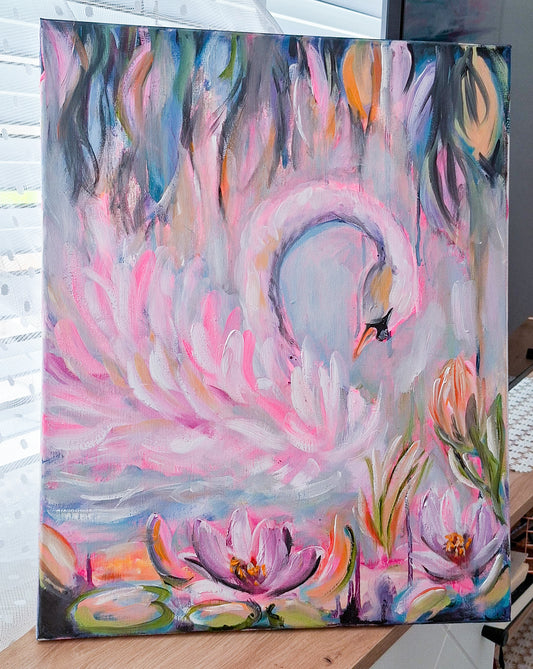 Swan No. 84 (Pink)