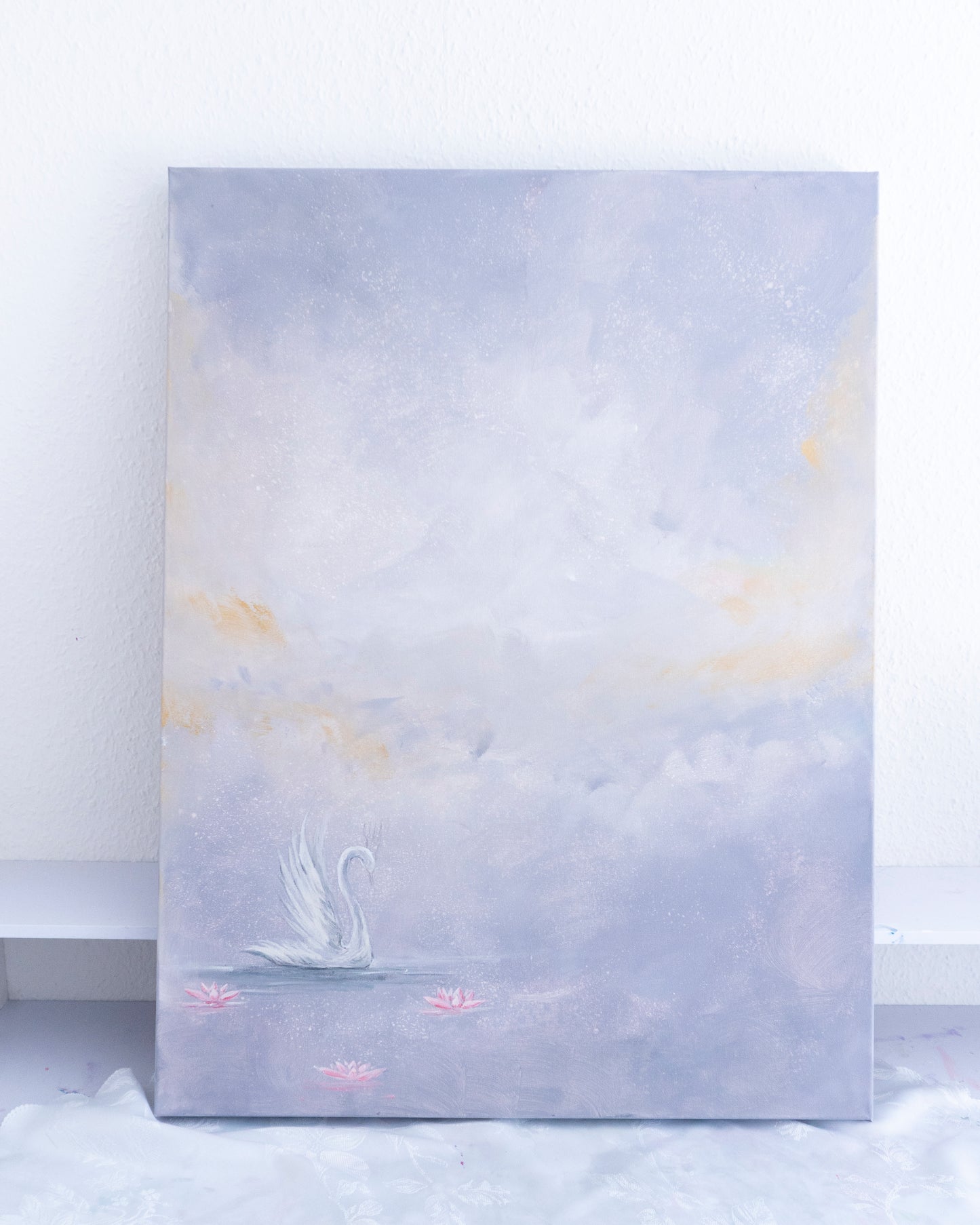 Swan No. 69 (Grey-Pink)
