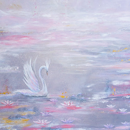 Swan No. 69 (Grey-Pink)