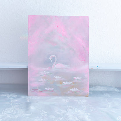 Swan No. 71 (Pink-Green)