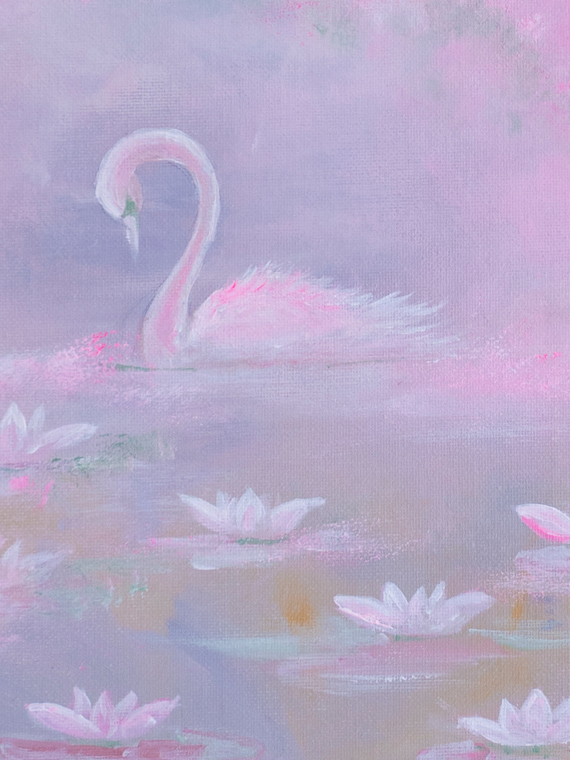 Swan No. 71 (Pink-Green)