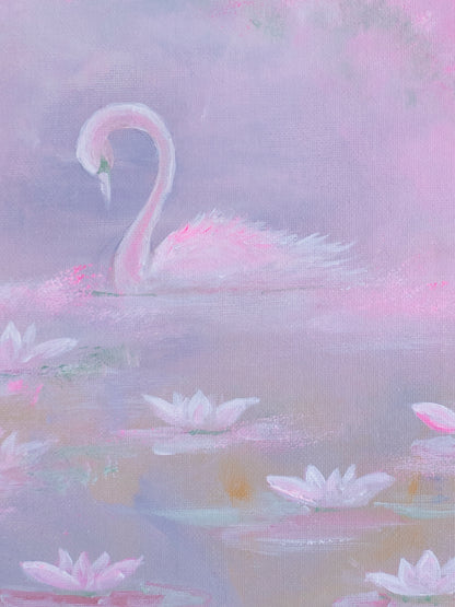 Swan No. 71 (Pink-Green)