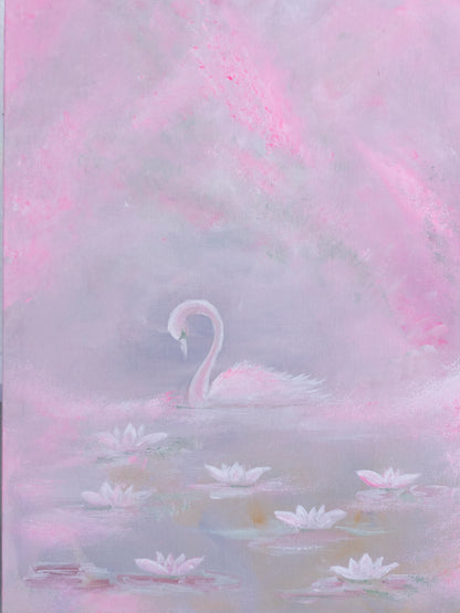 Swan No. 71 (Pink-Green)