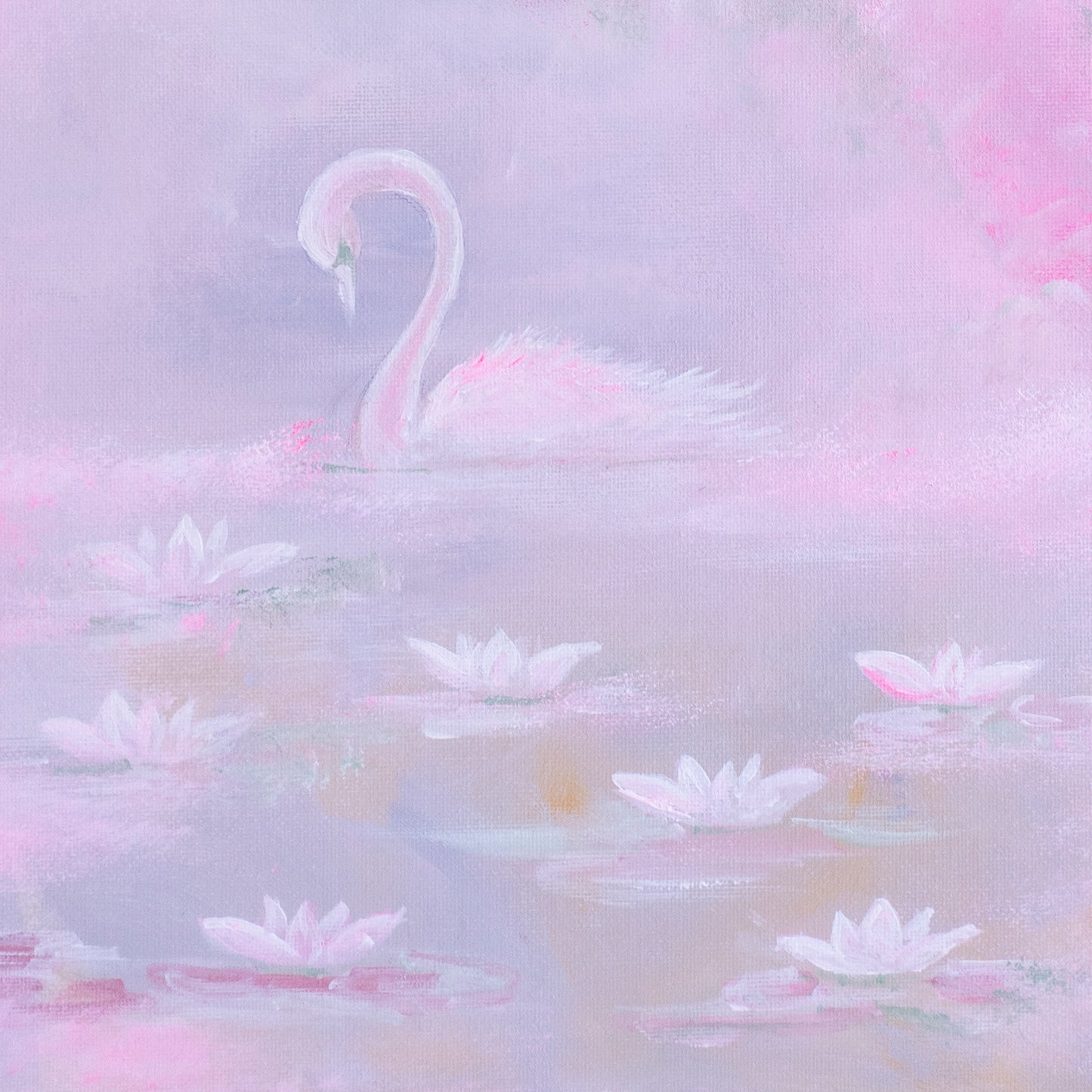 Swan No. 71 (Pink-Green)