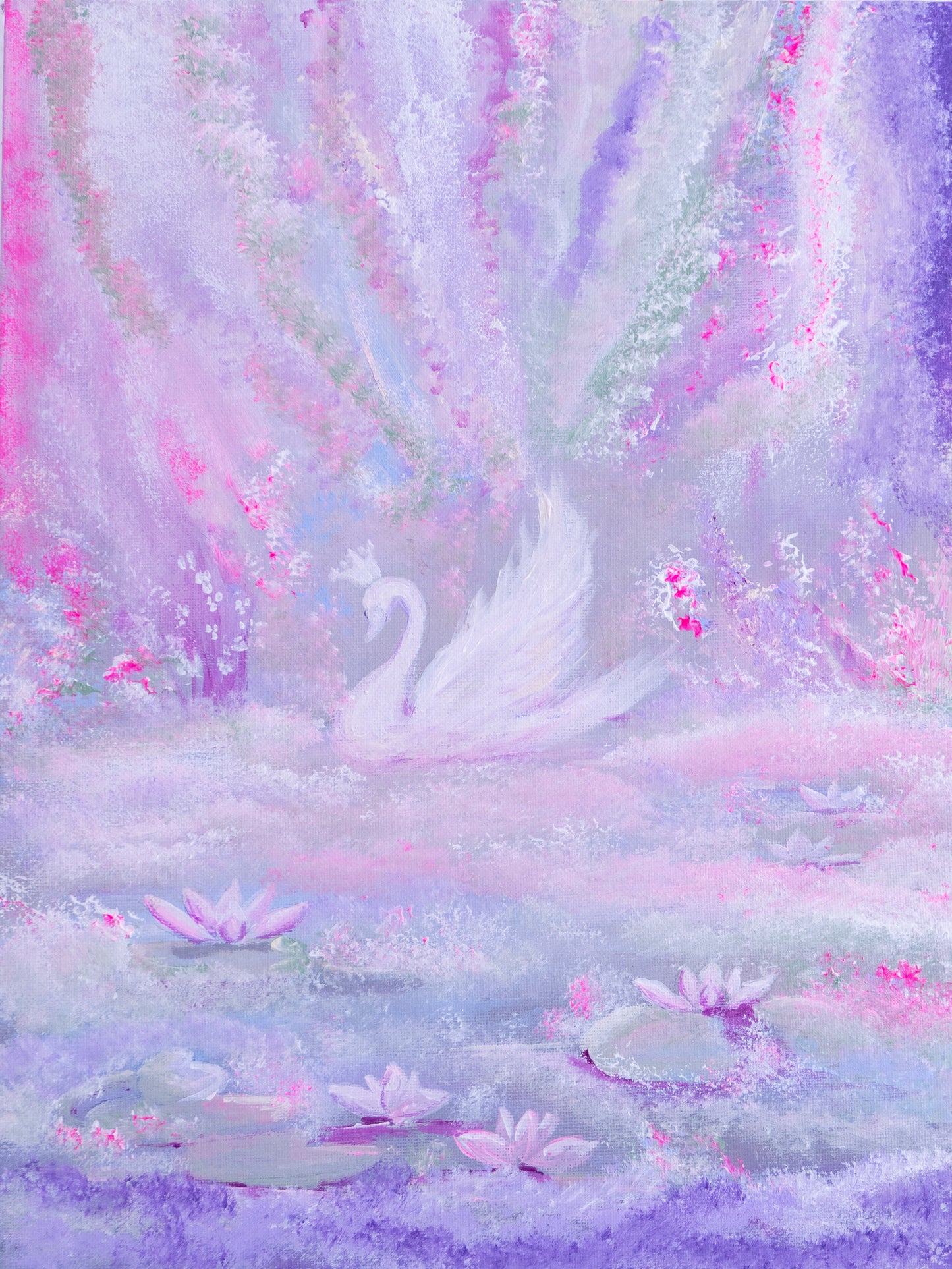 Swan No. 70 (Purple-Pink)
