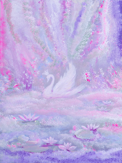 Swan No. 70 (Purple-Pink)