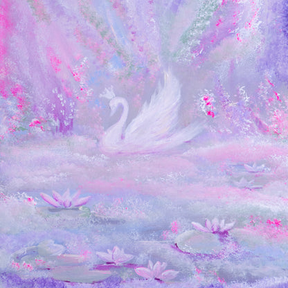 Swan No. 70 (Purple-Pink)