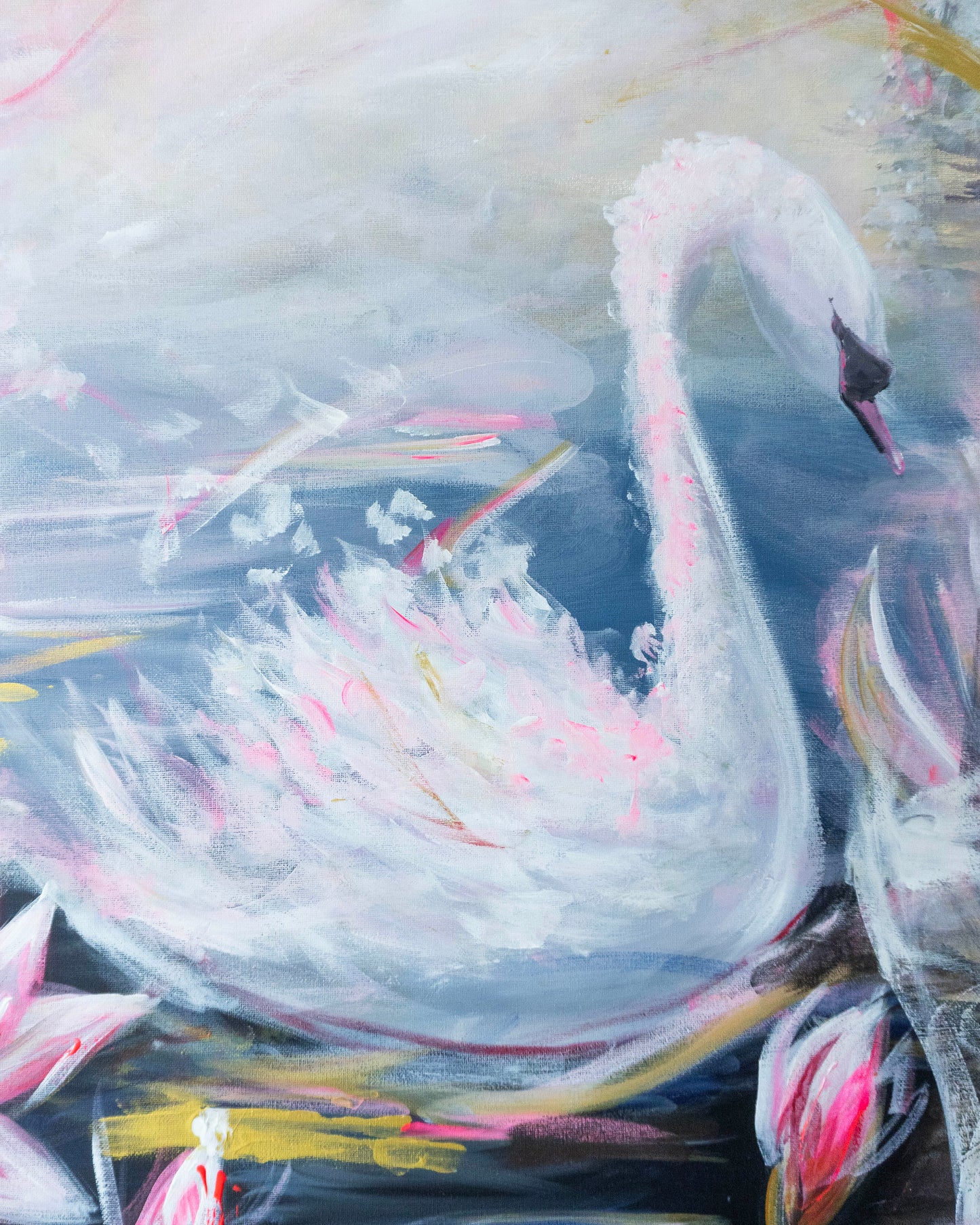 Swan No. 74 (Blue)
