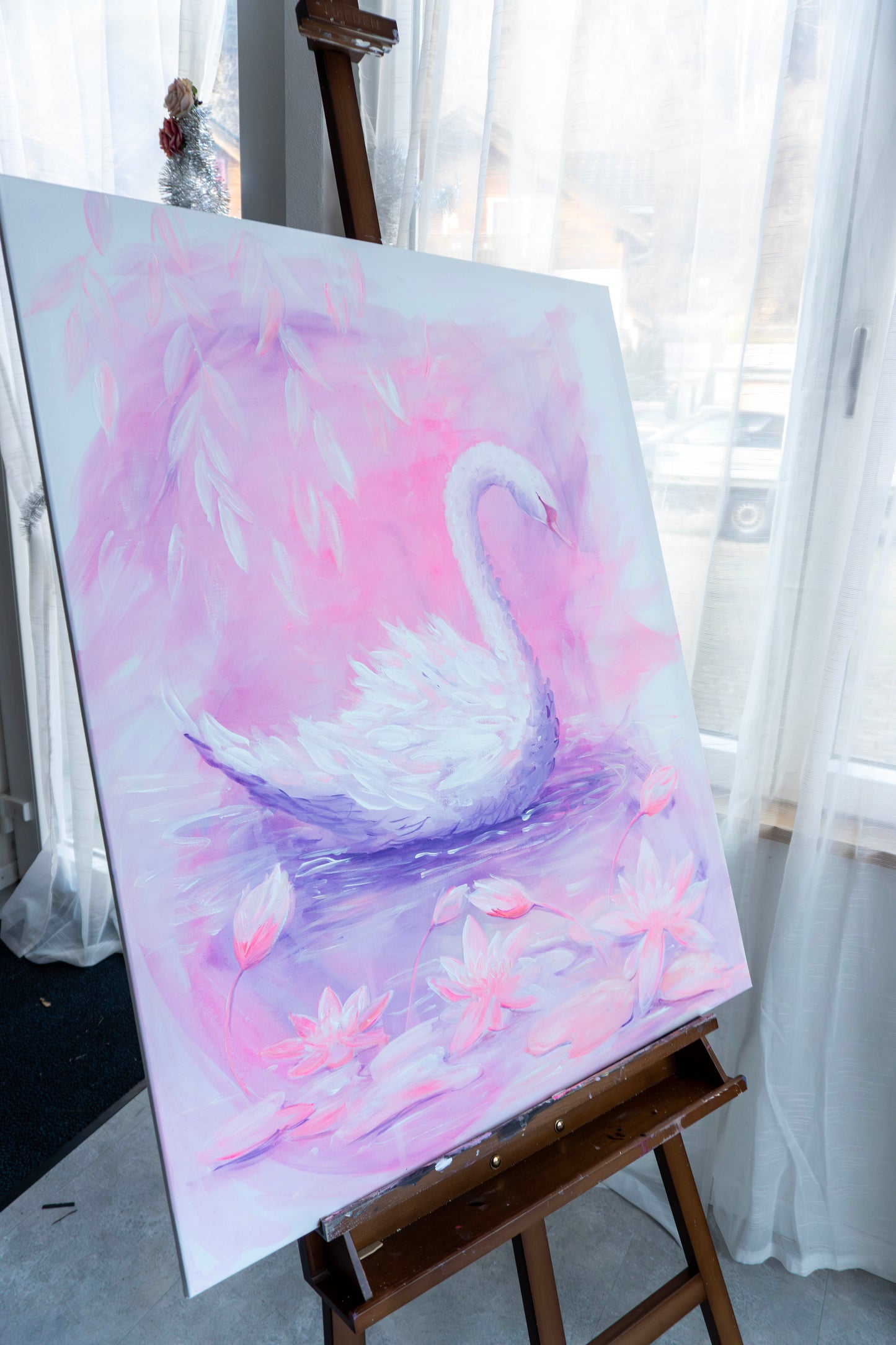 Swan No. 76 (Pink)