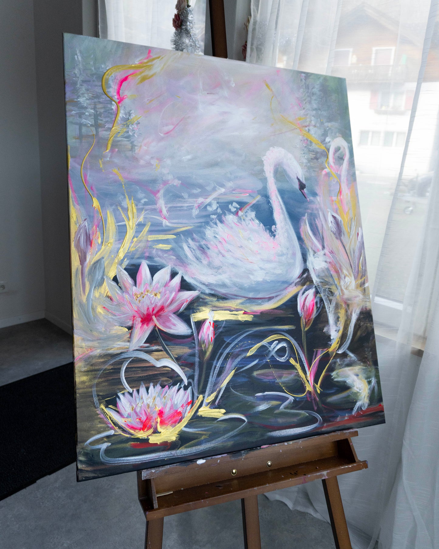 Swan No. 74 (Blue)