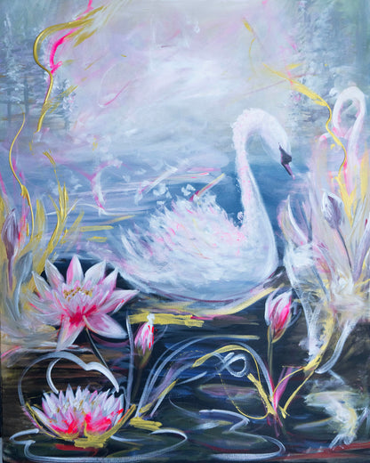 Swan No. 74 (Blue)