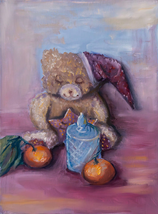 Still Life Study 3; Oil on Canvas Board