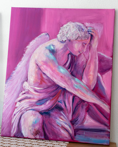 Guardian Angel; Oil on Canvas