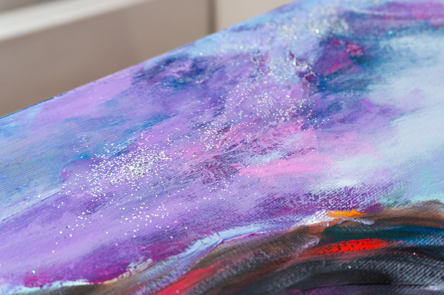 Commissioned portrait 1 (Abstract Realismus); Oil on Canvas