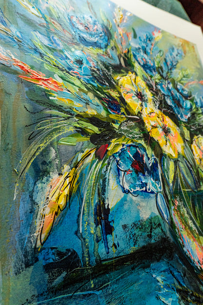 Summer is coming; Mixed Media