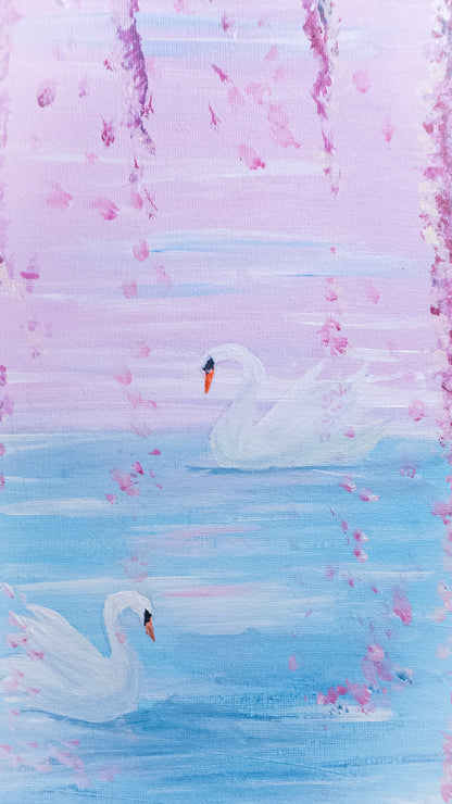 Swan No. 4 (Pink)