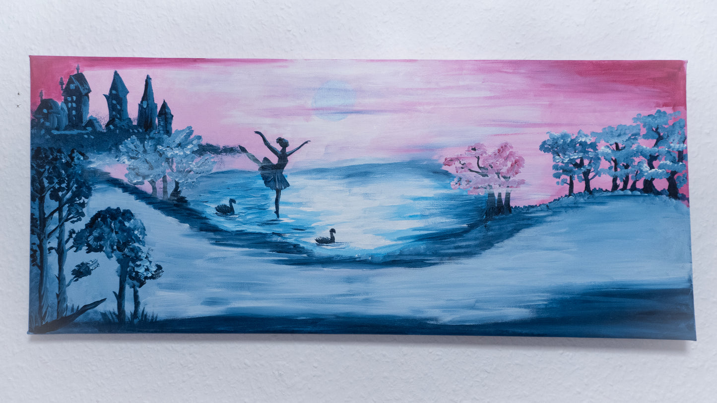 Swan No. 6 (Blue)