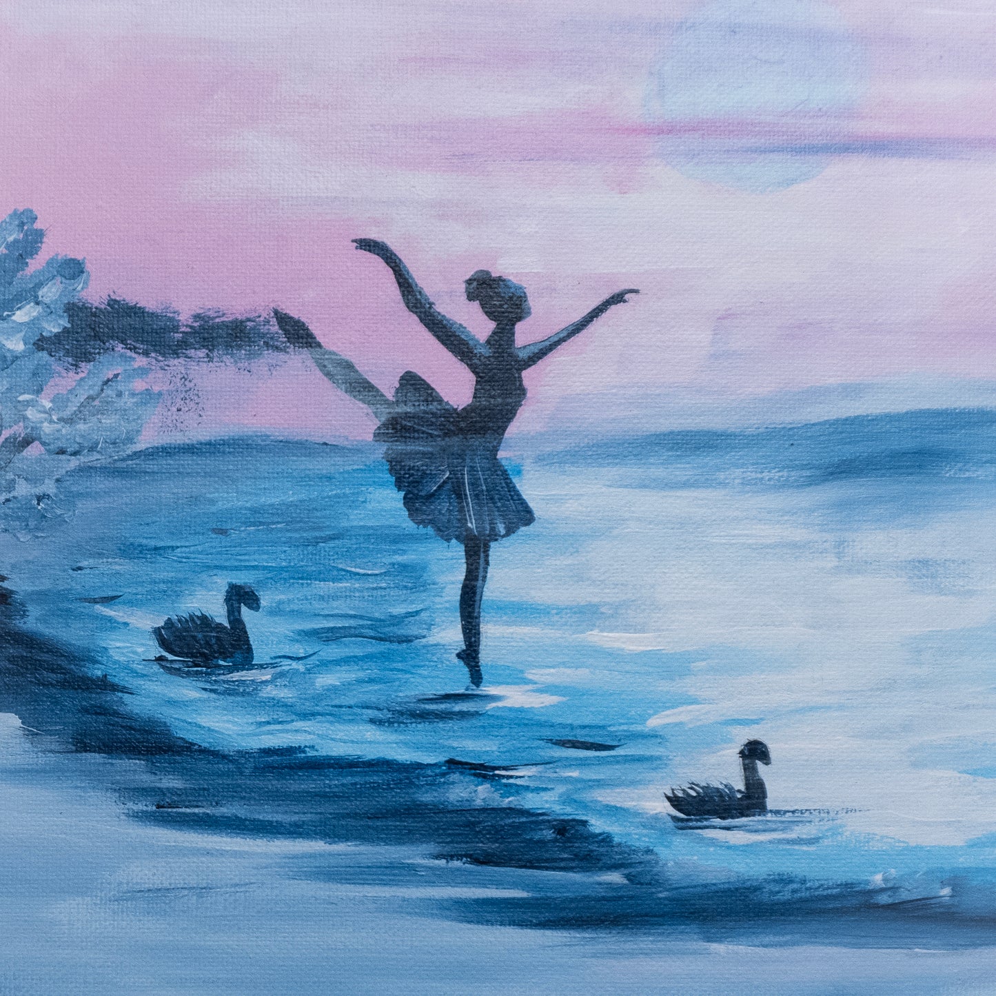 Swan No. 6 (Blue)