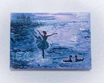 Swan No. 5 (Blue)