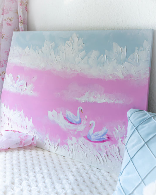 Swan No. 10 (Pink)