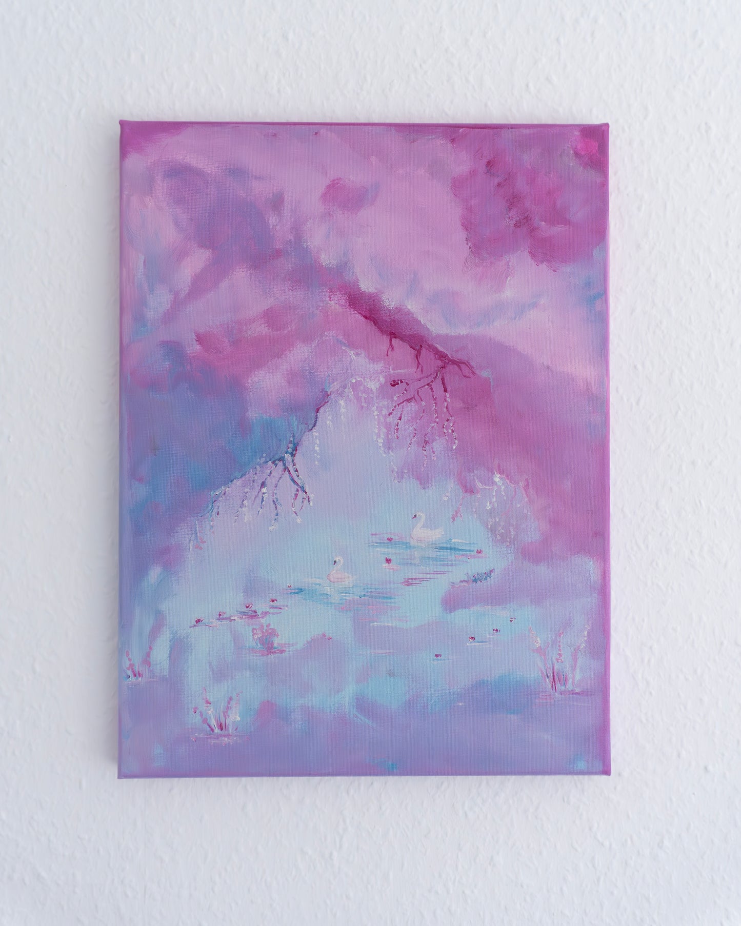 Swan No. 15 (Purple-Pink)