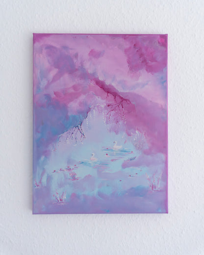 Swan No. 15 (Purple-Pink)