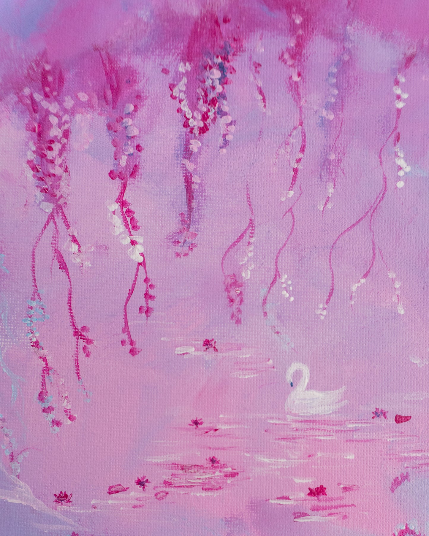 Swan No. 16 (Purple-Pink)