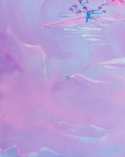 Swan No. 16 (Purple-Pink)