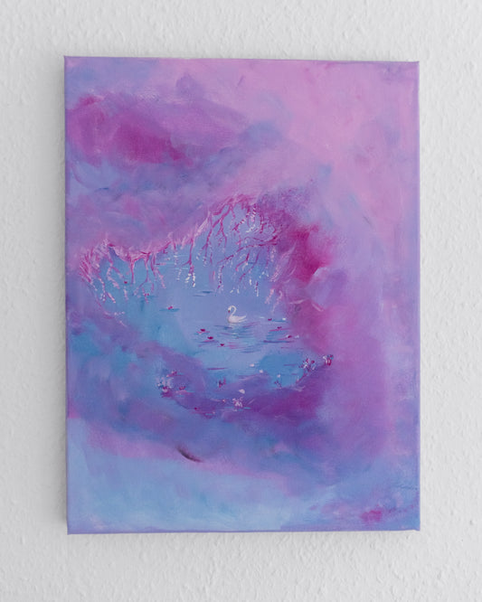 Swan No. 17 (Purple-Pink)
