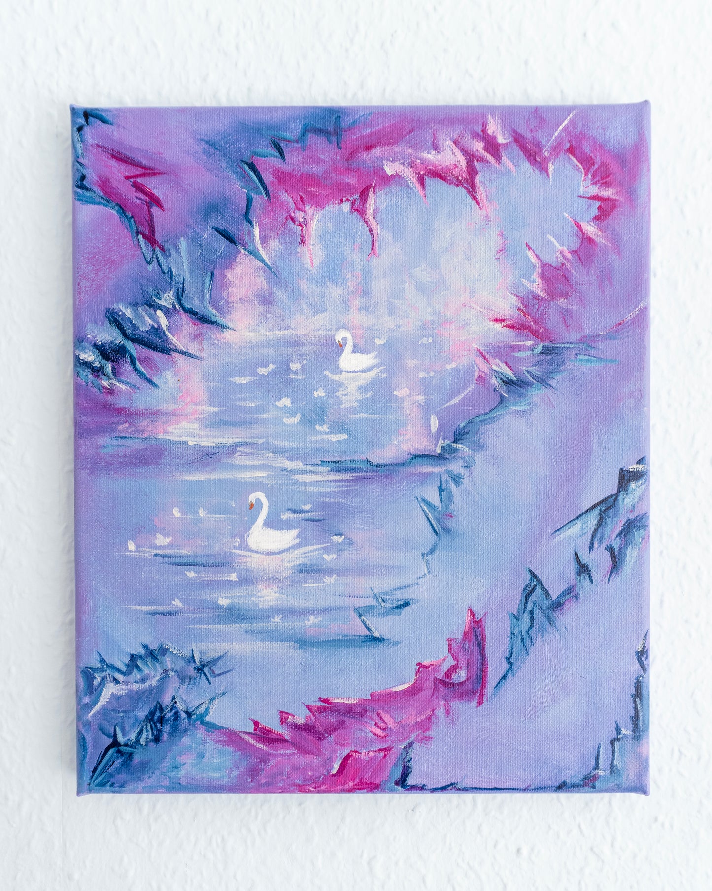Swan No. 20 (Blue-Pink)