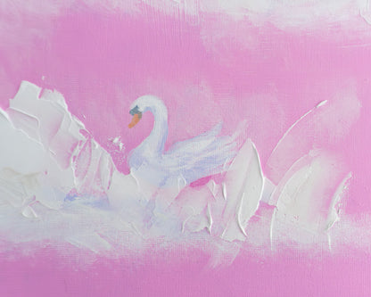 Swan No. 10 (Pink)