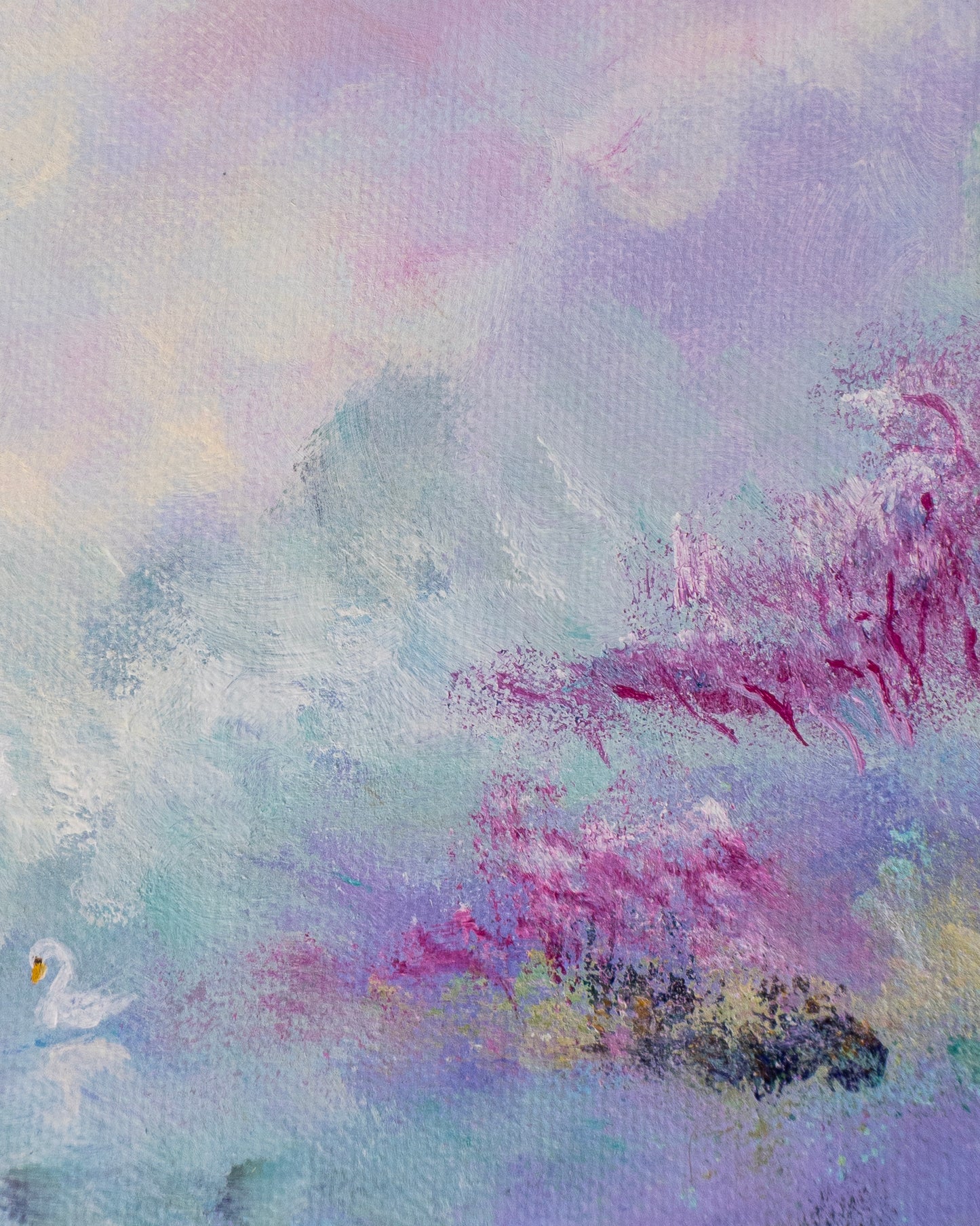 Swan No. 27 (Pink)