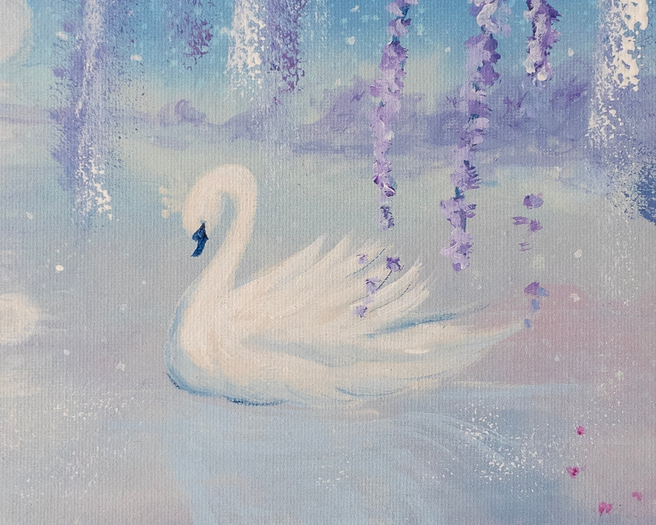Swan No. 30 (Blue)