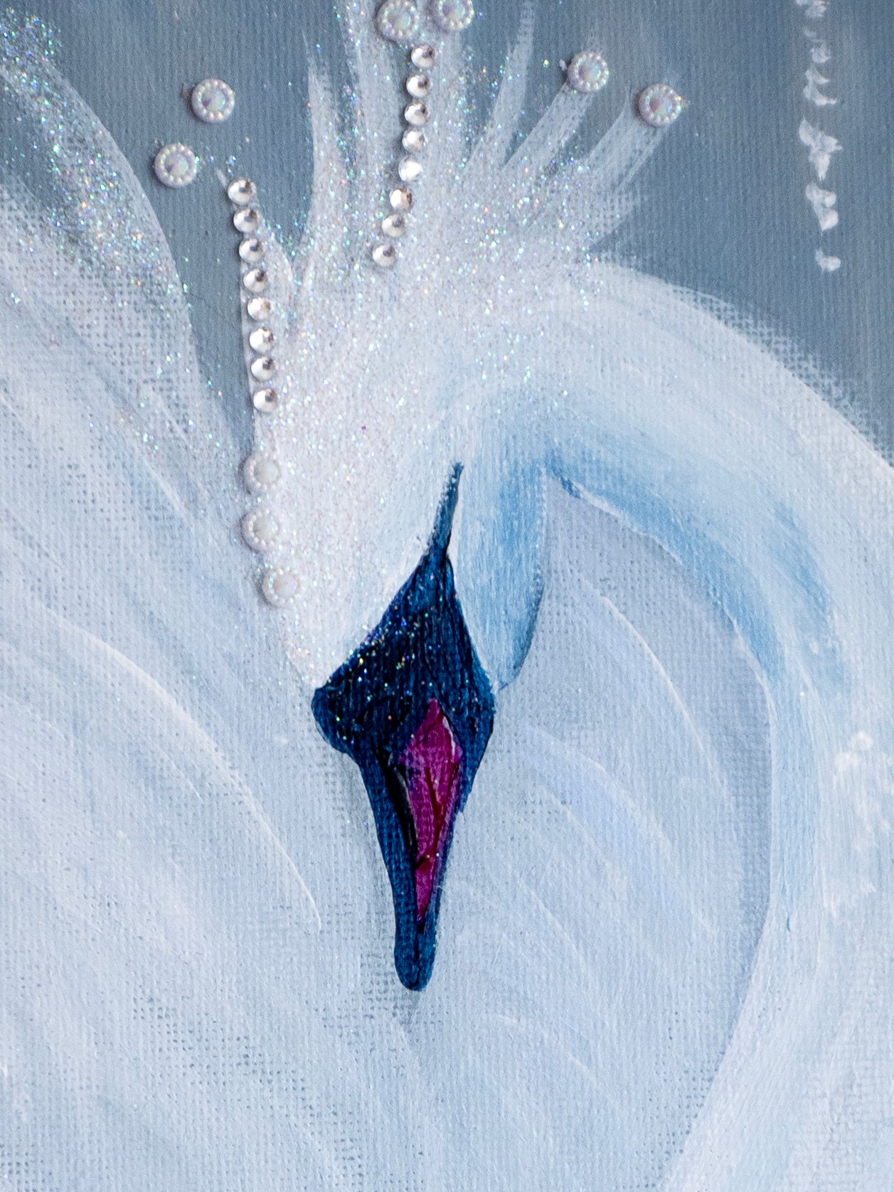 Swan No. 37 (Grey and Glamour)