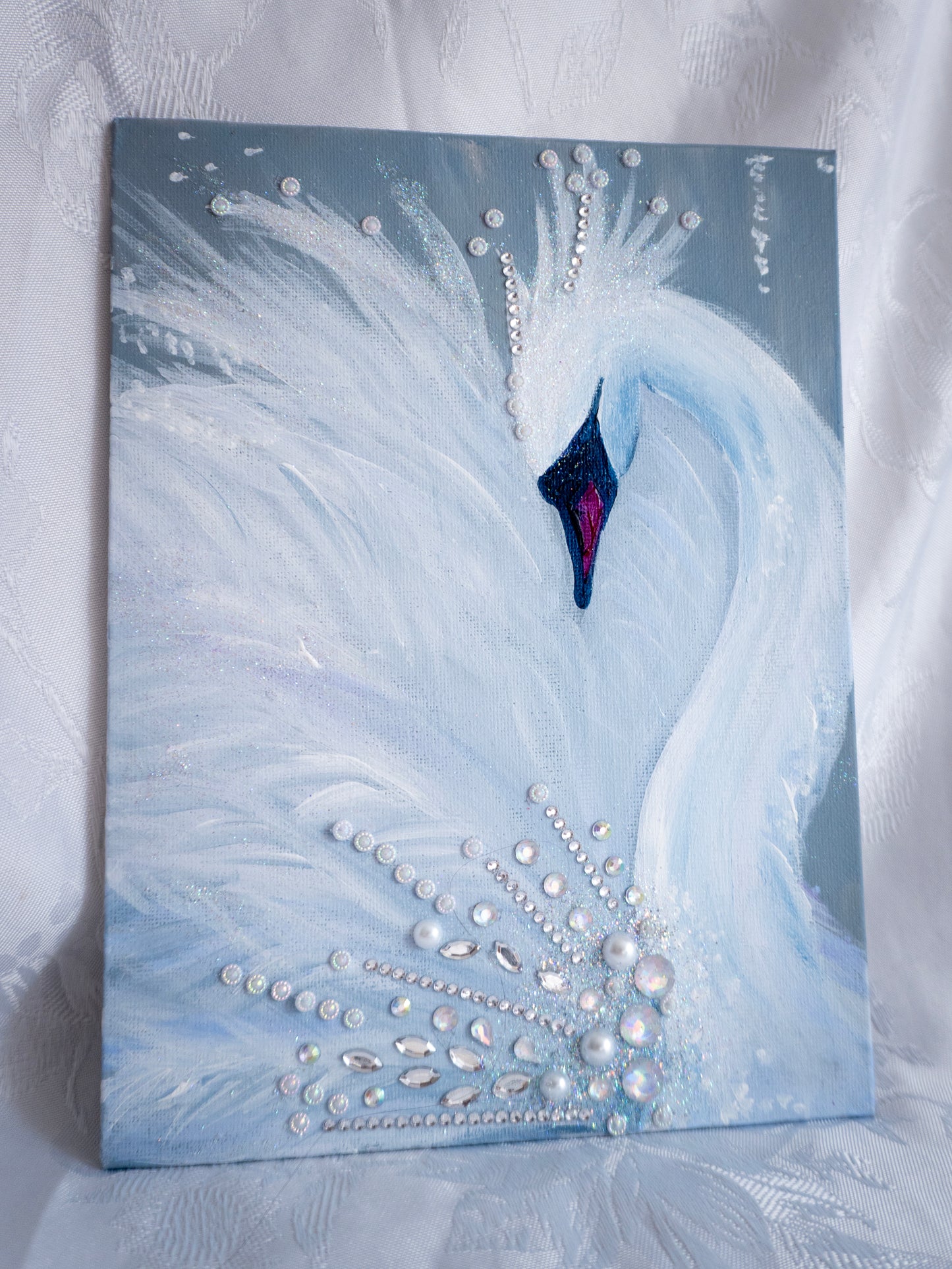 Swan No. 37 (Grey and Glamour)
