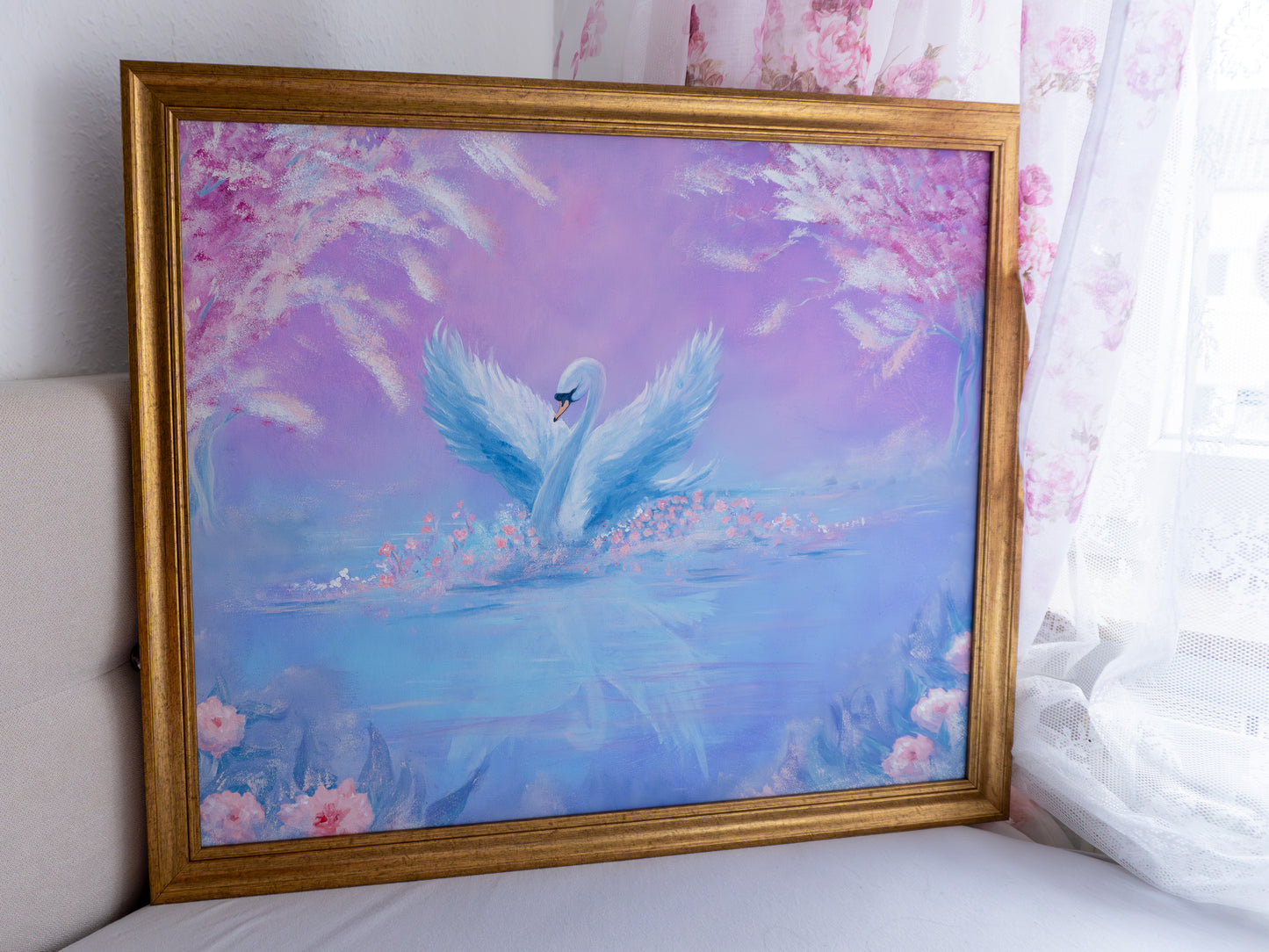 Swan No. 35 (Pink)