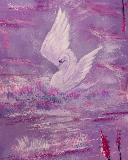 Swan No. 46 (Pink-Purple)
