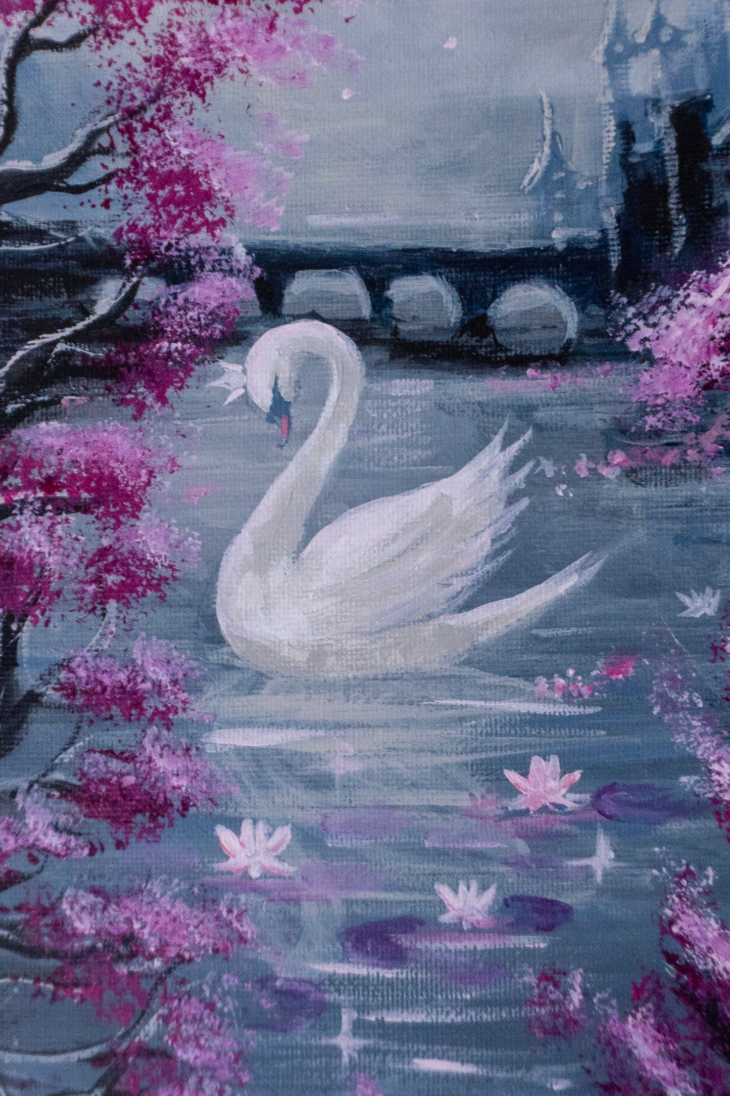 Swan No. 48 (Black-Pink)