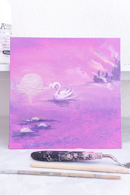 Swan No. 55 (Pink-Purple)