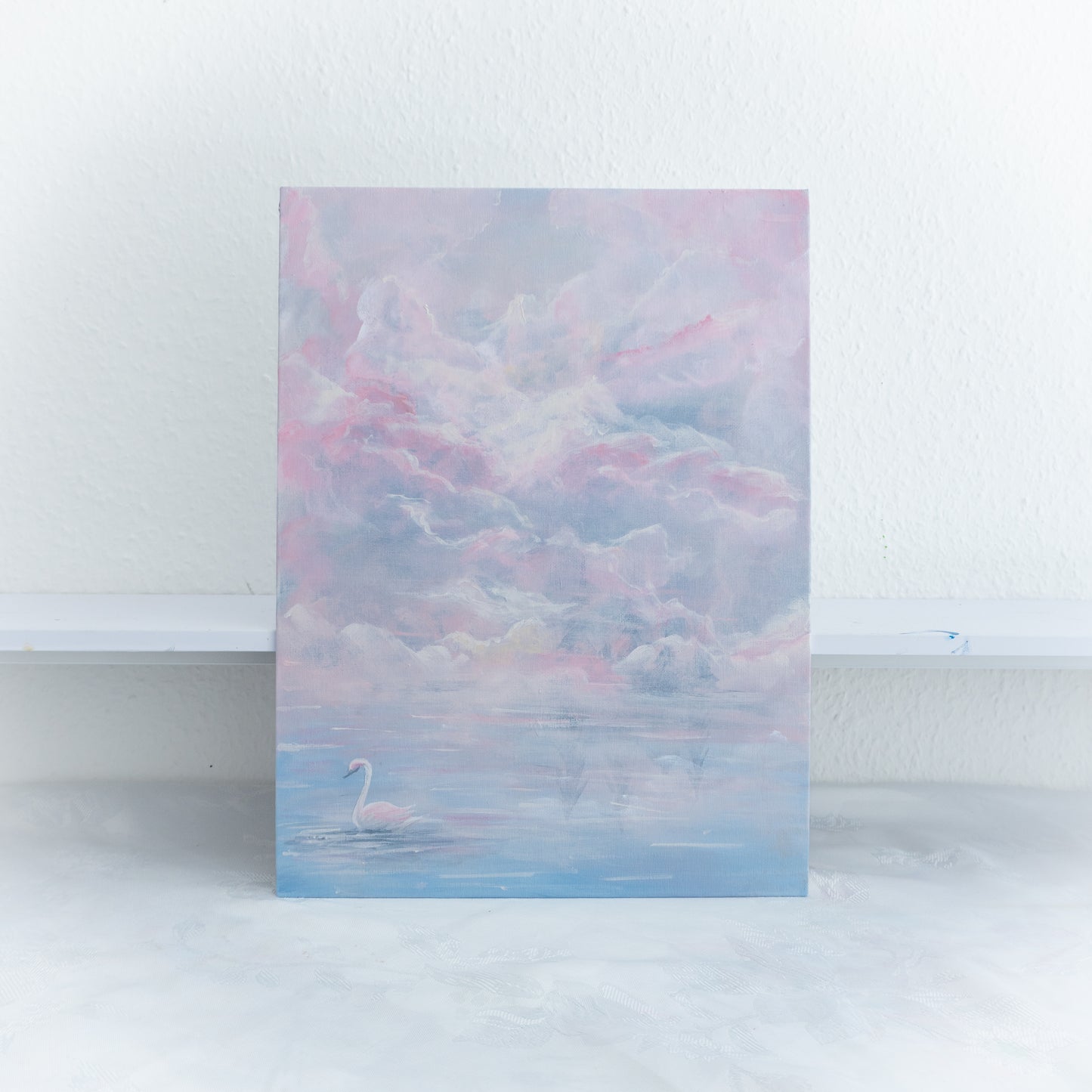Swan No. 62 (Blue-Pink)