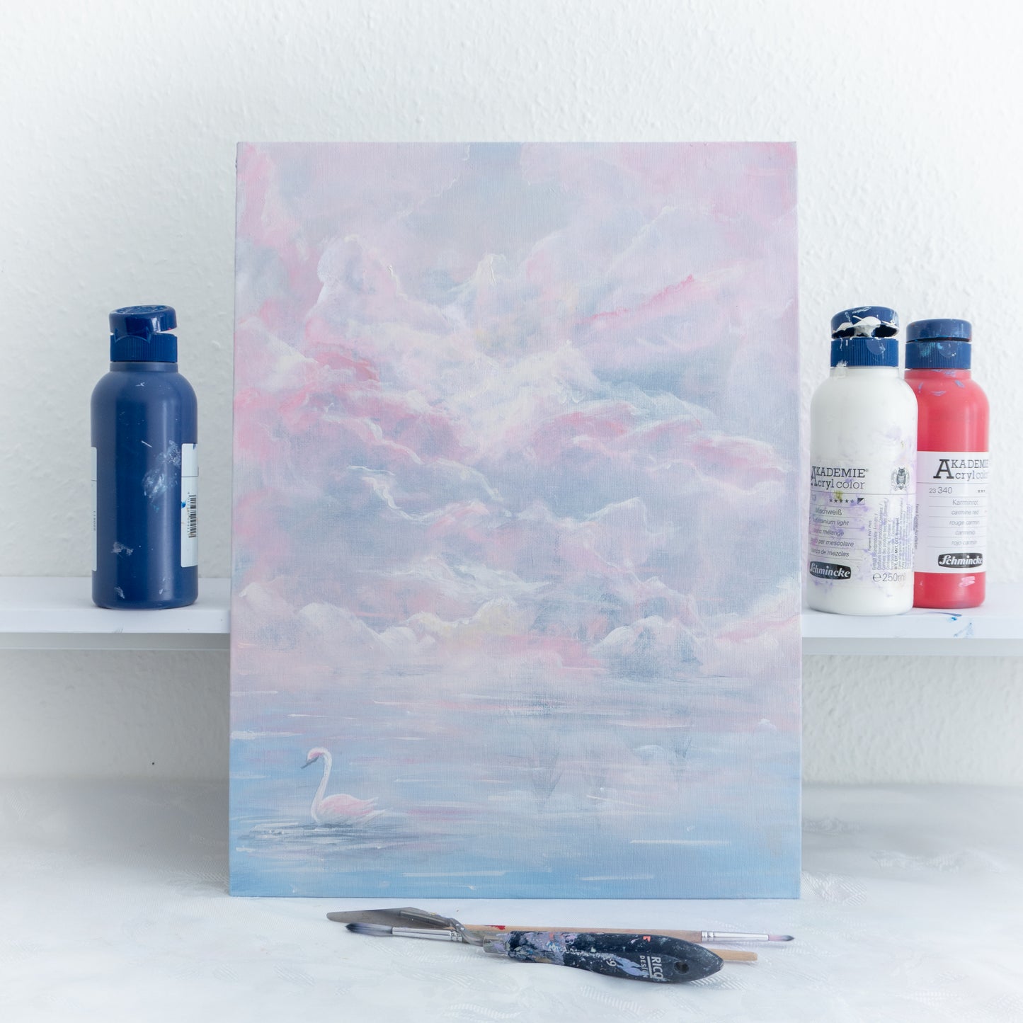 Swan No. 62 (Blue-Pink)